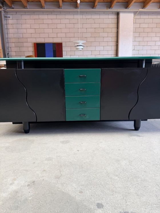 Vintage postmodern sideboard in the style of Peter Maly – Wood (photo 3 of 15)