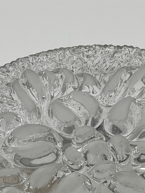 Image 1 of Molded Glass Ceiling Light with Relief