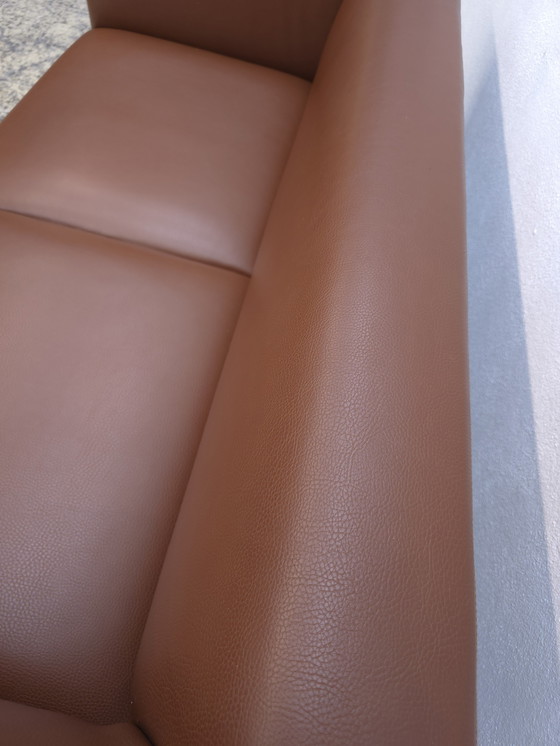 Image 1 of Walter Knoll Jaan Living divano a due posti di design divano in pelle divano top