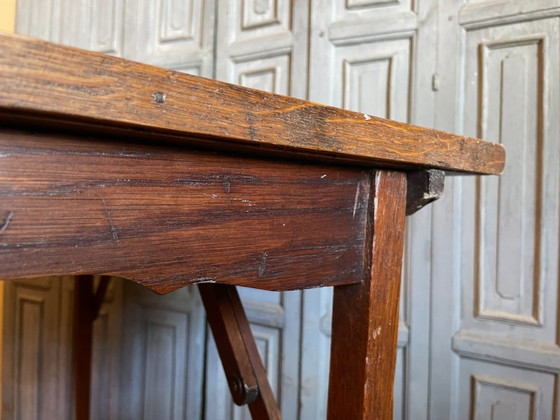 Image 1 of Kaarttafel Speeltafel Opklaptafel Inklaptafel Frans