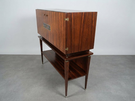 Meuble bar en palissandre Mid-Century – Années 1960 – Wood (photo 3 of 10)