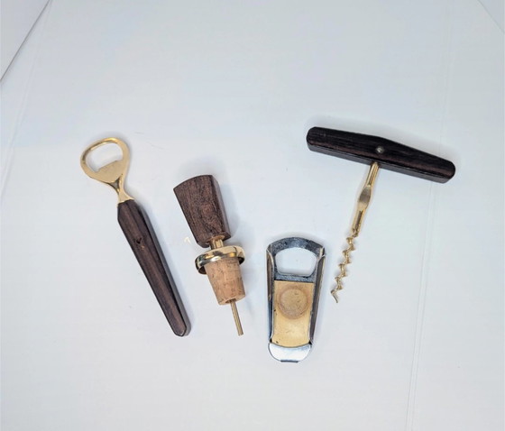 Image 1 of MCM Vintage 60s barware apribottiglie e vino Stopper