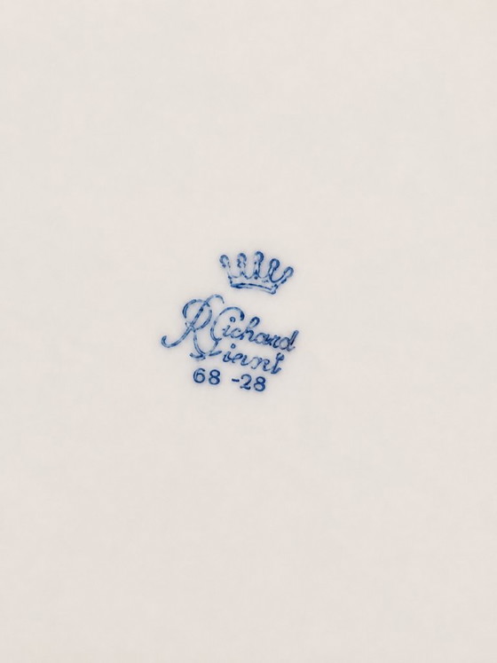 ovale Servierplatte von Richard Ginori aus weißem Porzellan – Geschirr, Porcelain (photo 3 of 5)