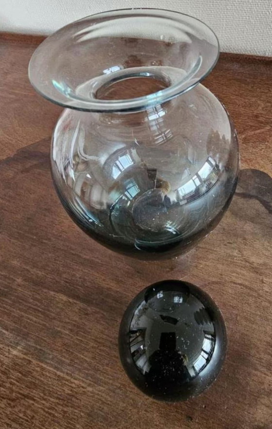 Image 1 of A.D. Compier Leerdam Karaffe 'Rondo'