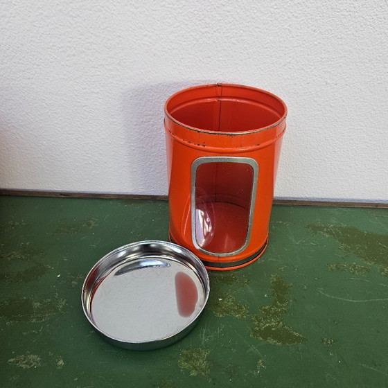 Image 1 of Ensemble de 7 boîtes de rangement vintage, bocaux de cuisine, boîtes de conservation Brabantia