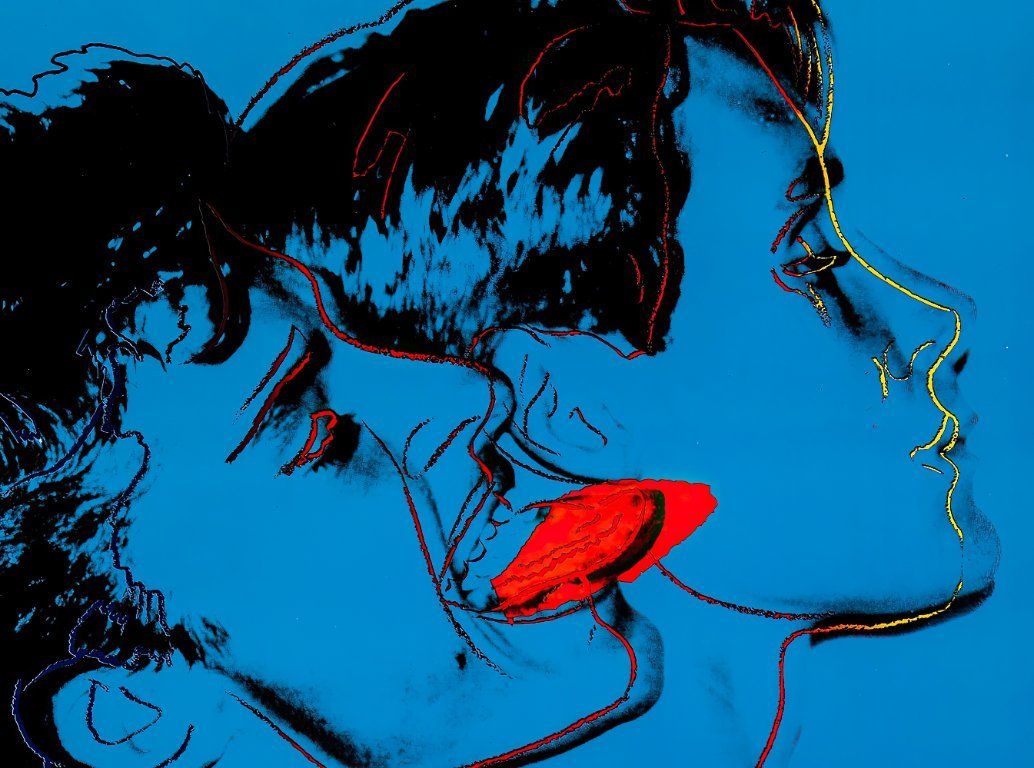 Querelle de Brest by Andy Warhol - 1982 Poster Blue Version 70