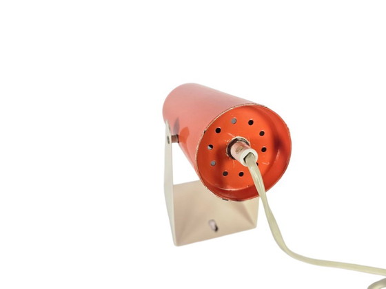 Image 1 of Brilliant Leuchten - Space Age lighting - orange - white - wall spotlight - 3rd quarter 20th century