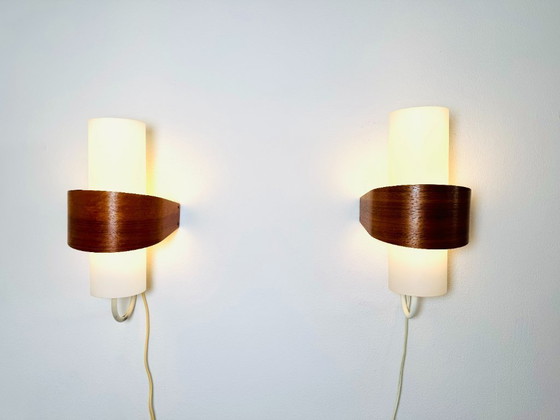 Image 1 of Lámparas de pared NX40 de Louis Kalff para Philips, Países Bajos, década de 1950