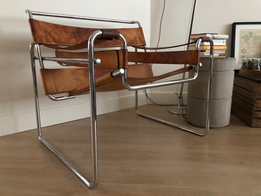 Wassily Sessel Cognac Vintage