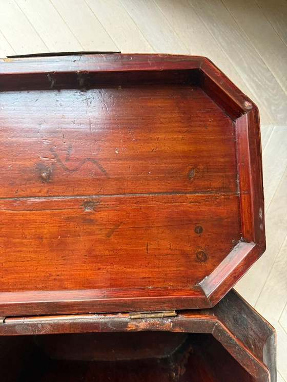 Image 1 of Auténtico cofre nupcial chino, antiguo.