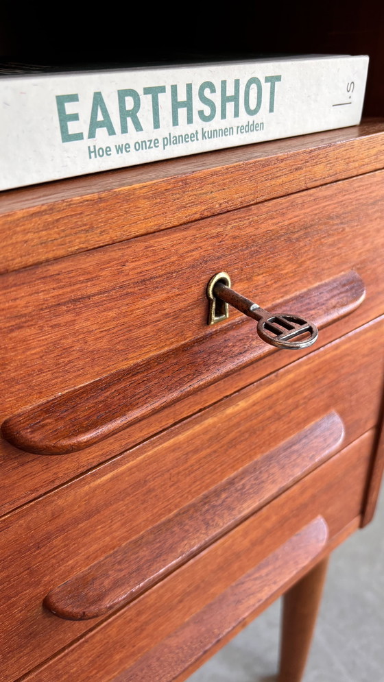 Image 1 of Vintage Danish Desk 2 Sides
