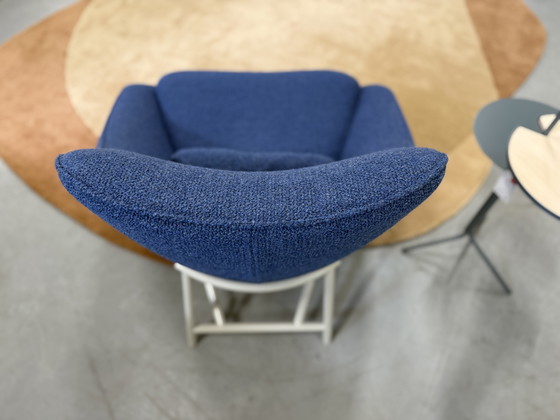 Image 1 of Pode Tresto Poltrona De Ploeg Monza tessuto Blu