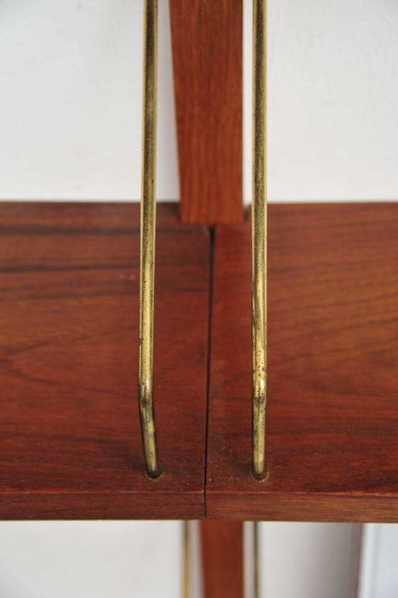 Image 1 of Estantería de pared "Royal System" de teca por Poul Cadovius para CADO (años 50)
