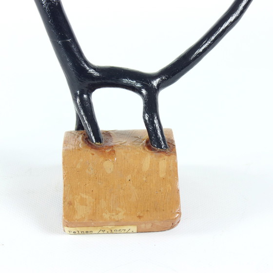 Image 1 of Sculpture abstraite unique d'animal par Pelnec, 1967