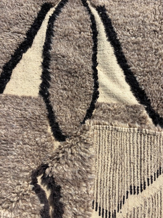 Image 1 of Groot nieuw Berberkleed van Beni Ourain M'rirt