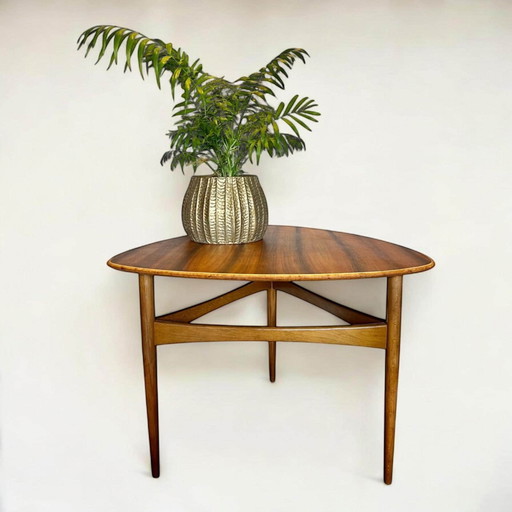 Zeldzaam! Mid Century Bijzettafel, Karl-Erik Ekselius voor JOC Vetlanda, jaren 60 Scandinavisch Modern