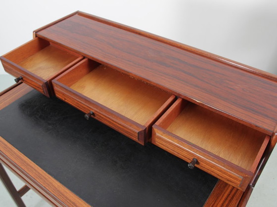 Petit bureau à gradin scandinave en palissandre de Rio – Tables d'appoint, Wood (photo 10 of 13)