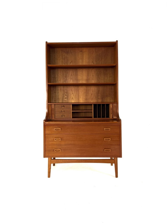 Image 1 of Segretaria vintage in teak, Johannes Sorth '60