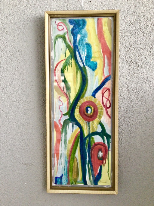 Vintage Werk mogelijk van Barbara Gaul/gesigneerd Annah