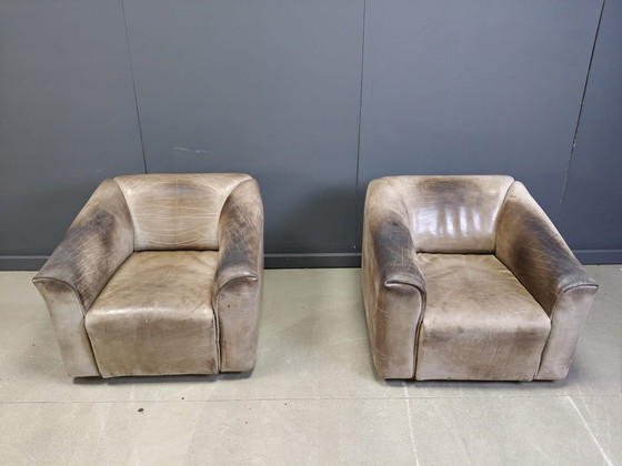 Image 1 of Pair of DS47 armchairs, 1960s 