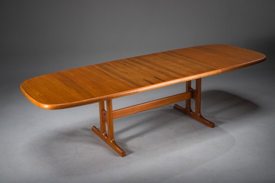 Image 1 of  Danish Modern Extendable Teak Dining Table from Glostrup, 1960s