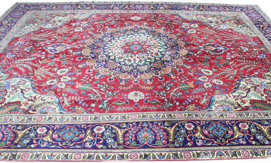 Image 1 of Hand-knotted Persian carpet - Tabriz carpet 385x283