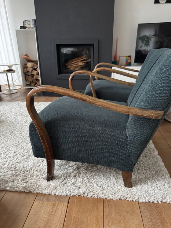 Image 1 of 2 vintage zeteltjes