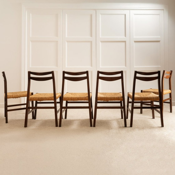 Image 1 of 6 Italienische Stühle - 60er Jahre