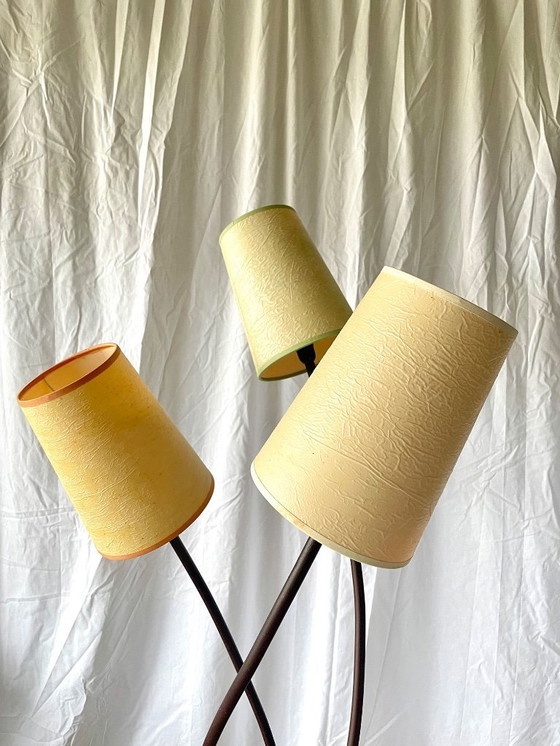 Image 1 of Lampadaire fer forgé artisanal studio Pescatore