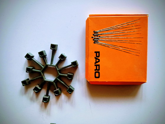 Image 1 of Stile anni '60. Portacandele + candele. Design danese.