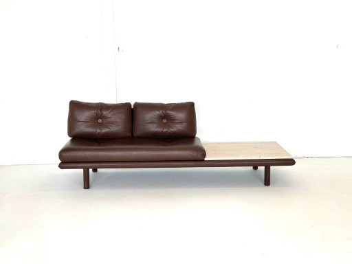 Kill International Franz Köttgen Leder Sofa Couch Modell: 6602
