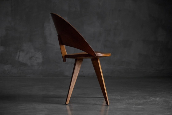 Image 1 of Mid-Century Plywood Dining Chairs, Italy, 1950s