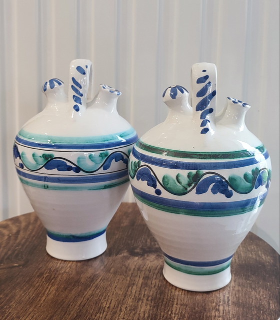 Image 1 of Pair of Spanish gargoulettes Botijos