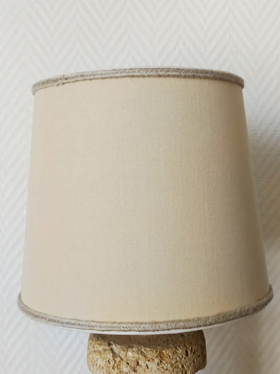 Tormos Style Brutalist Stone Lamp, Circa 1970 – Table lamps (photo 11 of 12)