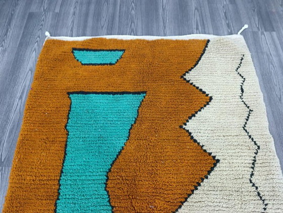 Image 1 of Handmade Natural Wool Rug, Size 150/250 cm