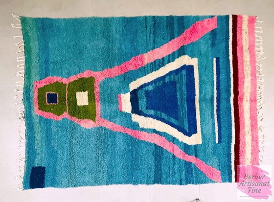Handgeknüpfter marokkanischer Beni-Ouaraine-Teppich, 200/300 cm – Teppiche & Läufer, Wool (photo 3 of 6)