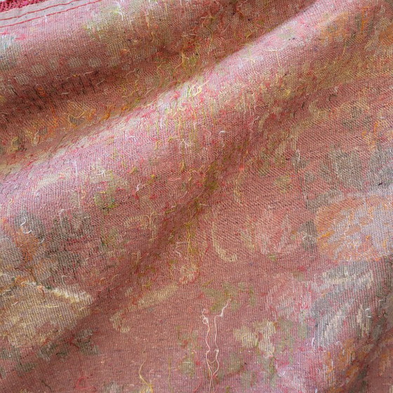 Image 1 of Large bedspread/tapestry, floral print, 40's - Eastern Europe