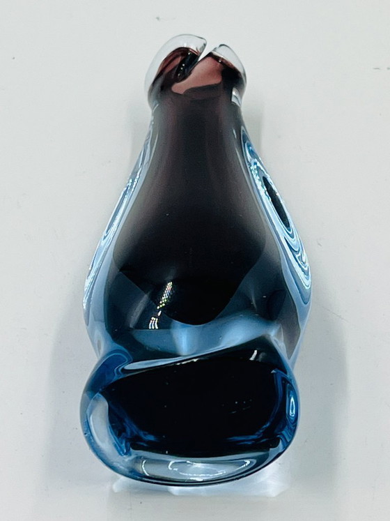 Image 1 of Murano Sommerso Soliflore Vase Flavio Poli Seguso 1960