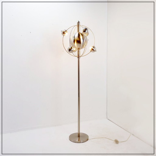 Lampadaire « Satellite » dans le style de Goffredo Reggiani