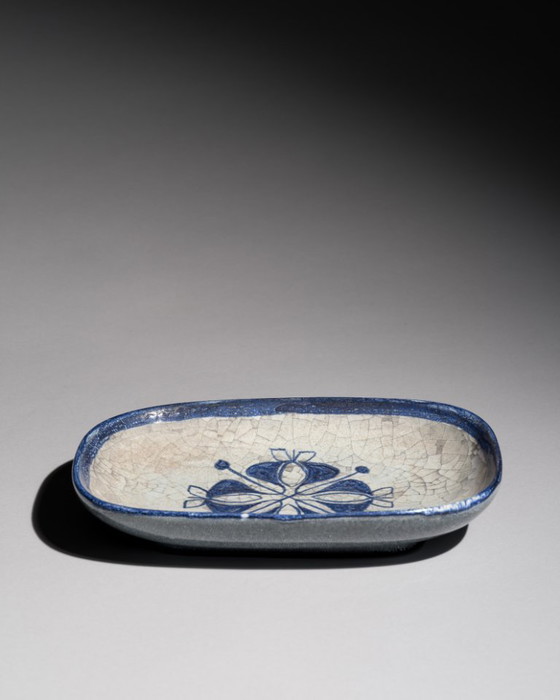 Image 1 of Piatto in ceramica danese di metà secolo Michael Andersen e Marianne Starck Bornholm