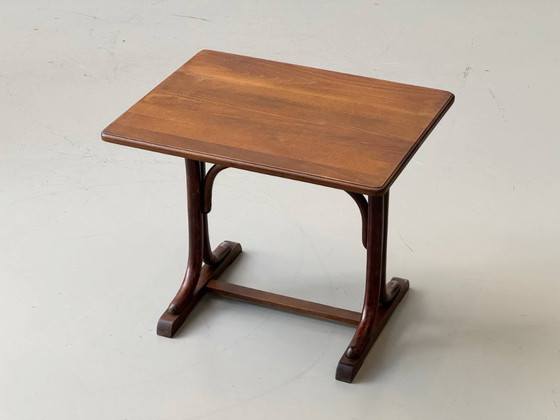 Image 1 of Kindertafel uit het midden van de 20e eeuw, gemaakt van beukenhout, jaren 70.