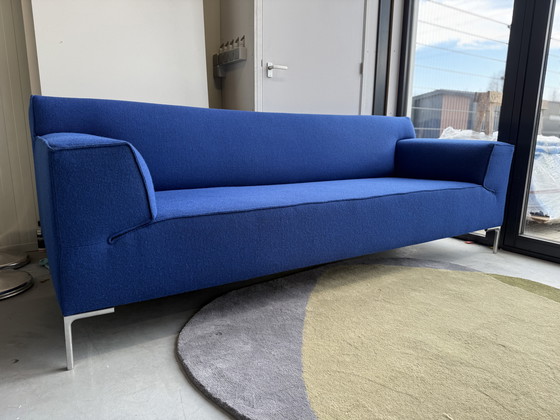 Image 1 of Diseño en stock Sofá Bloq de 3 plazas Hallingdal azul 232