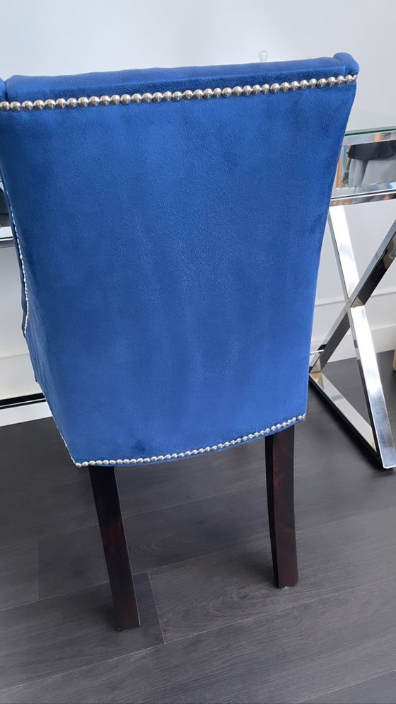 Image 1 of Sedia da pranzo in velluto Westwing