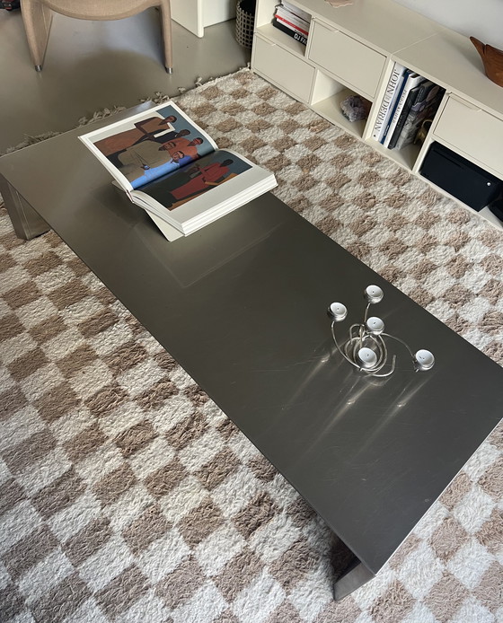 Image 1 of Tavolino da caffè in acciaio inossidabile