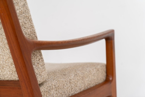 Paar “Senator” Fauteuils van Ole Wanscher voor France & Son (Denemarken, jaren 60). – France & Søn, Wood (photo 16 of 19)