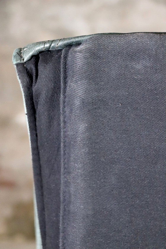 Image 1 of IKEA Skye Sessel aus grün gegerbtem Leder - Tord Björklund