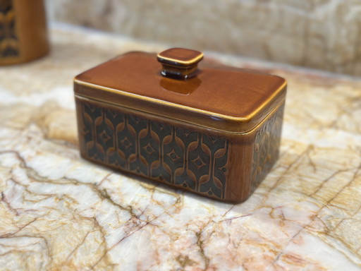 Hornsea Heirloom Braun botervloot 70er Jahre retro vintage