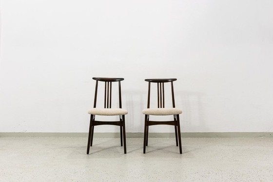 Image 1 of VENTE Ensemble de 4 chaises de salle à manger de M. Zieliński, années 1960