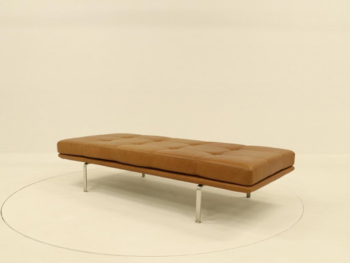 Arne Vodder AV57 Daybed in cognac leer voor Nielaus