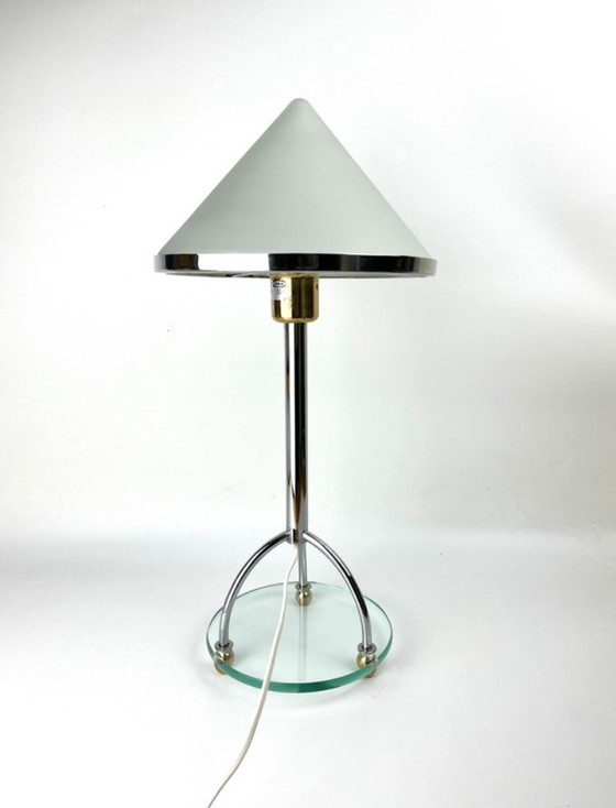 Image 1 of Rara lámpara de mesa "Skymning" de IKEA - Ehlen Johansson - Estilo Memphis postmoderno de los 90